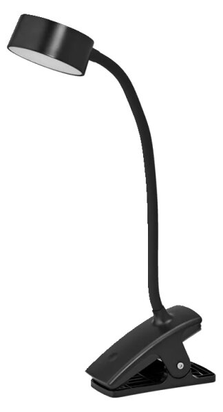 Osram - Lampă de birou LED reglabilă cu clemă OFFICE LINE LED/4,8W/230V neagră