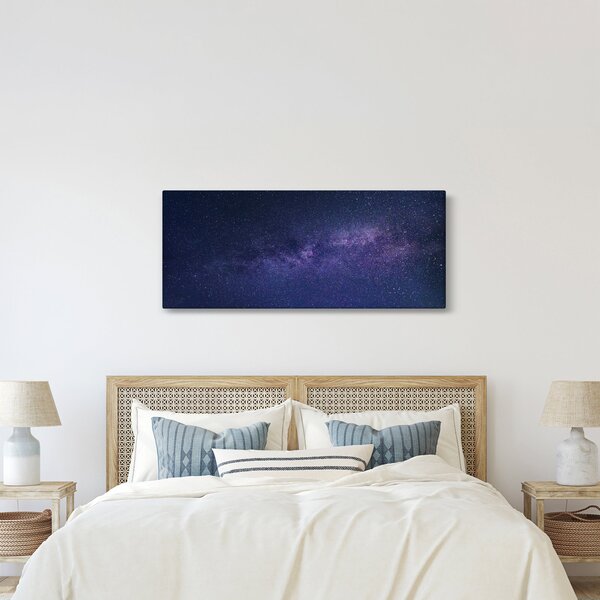 Tablou cu galaxie (120x50 cm)