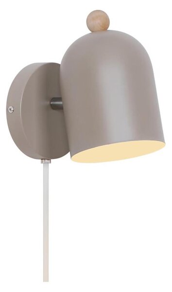 Nordlux - Aplică de perete tip spot GASTON 1xE27/15W/230V bej