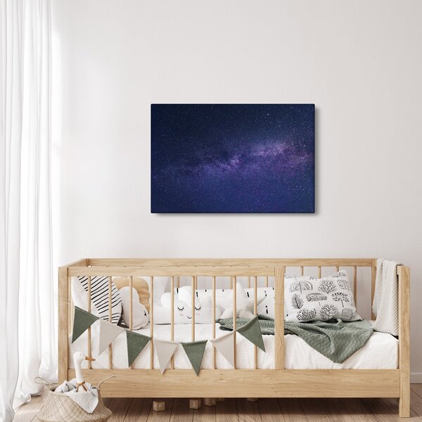 Tablou cu galaxie (90x60 cm)