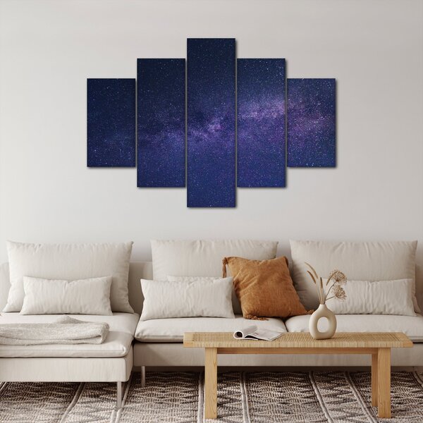 Tablou cu galaxie (150x105 cm)