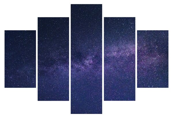 Tablou cu galaxie (150x105 cm)