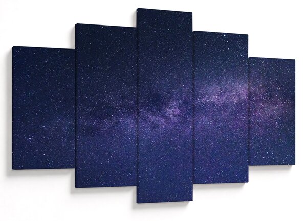 Tablou cu galaxie (150x105 cm)