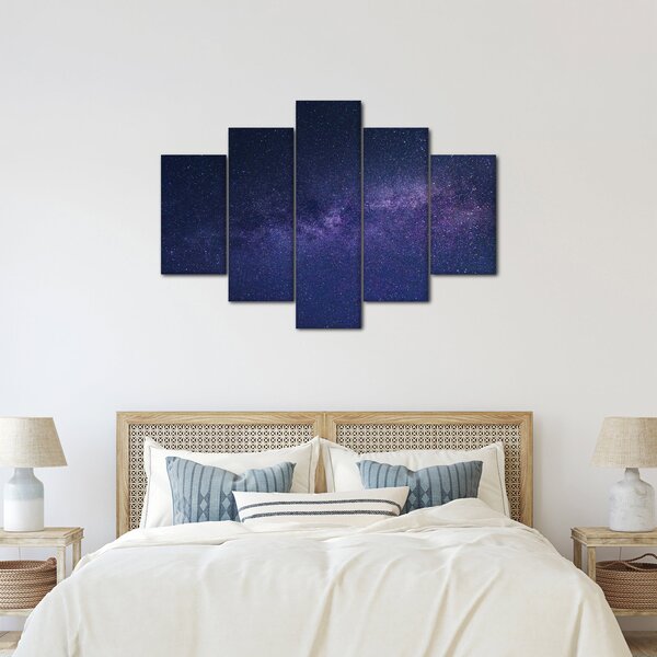 Tablou cu galaxie (150x105 cm)