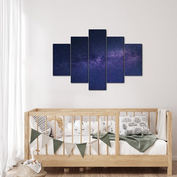 Tablou cu galaxie (150x105 cm)