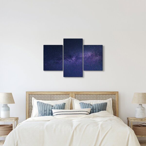 Tablou cu galaxie (90x60 cm)
