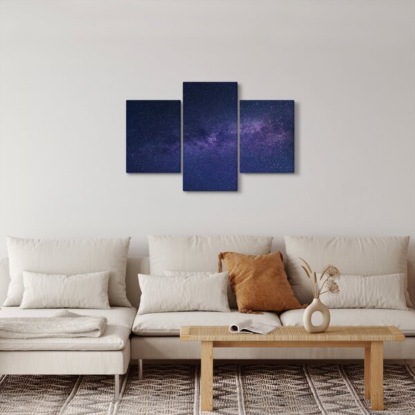 Tablou cu galaxie (90x60 cm)