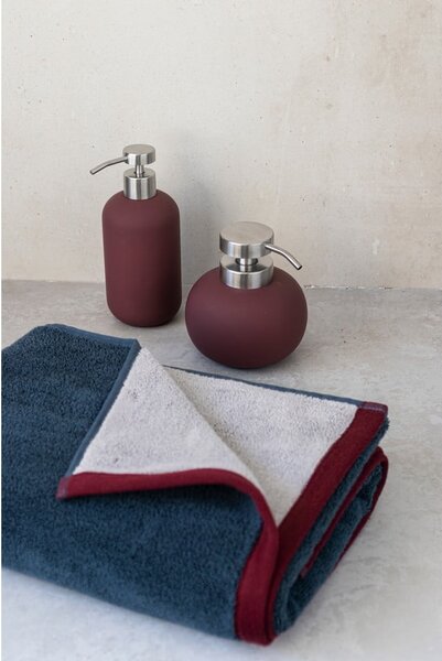 Dozator de săpun lichid violet din ceramică 120 ml Lotus Play – Mette Ditmer Denmark