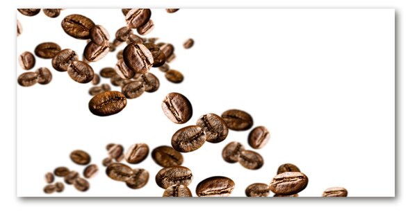 Tablou pe pe sticlă Boabe de cafea