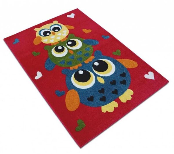 Covor copii bufnite 11207-120 Selectează mărime: 160 X 230