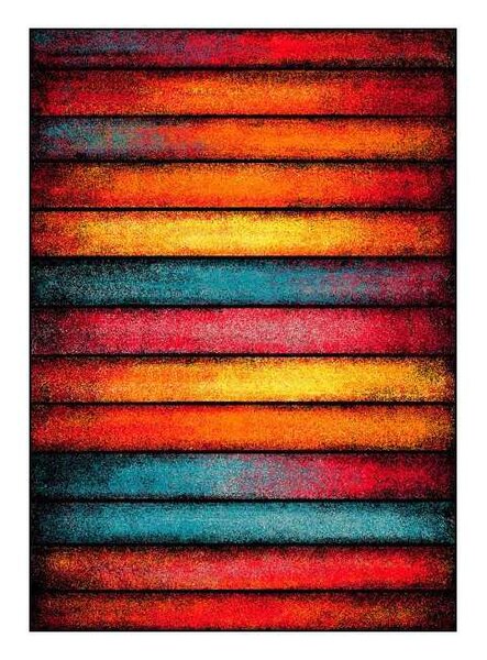 Covor multicolor modern 11196 Selectează mărime: 120 X 170