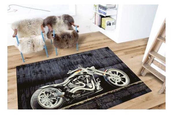 Covor Motocicleta Modern 11185 Selectează mărime: 080 X 150