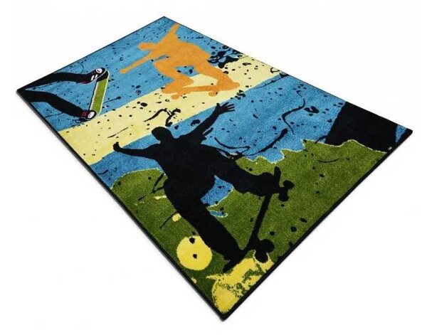 Covor Modern cu Skateboard 11136 Selectează mărime: 160 X 230