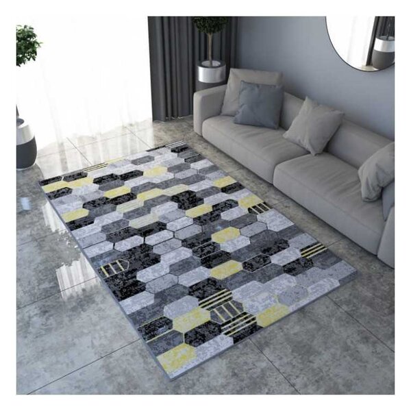 Covor Hexagonal Multicolor Selectează mărime: 120 X 170