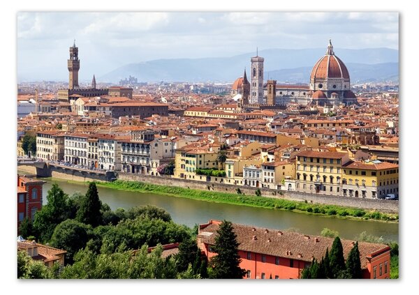 Tablou pe pe sticlă Florența Italia