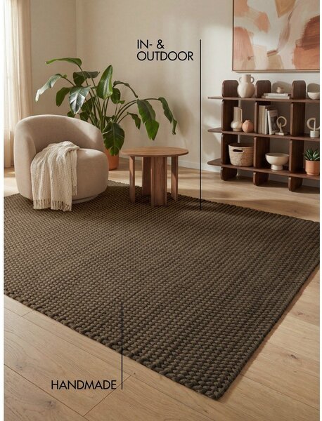 Covor pentru exterior și interior maro închis 120x170 cm Southwark – Ted Baker