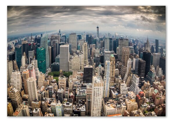 Tablou Printat Pe Sticlă New York