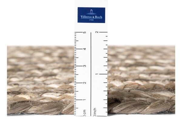 Covor tip traversă în culoare naturală deschisă/în culoare naturală închisă reversibil/țesut manual din iută 80x200 cm Juno – Hanse Home
