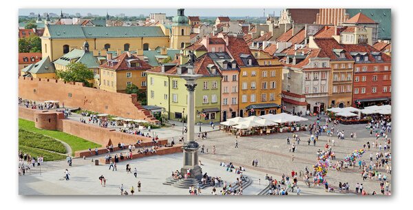 Tablou pe pe sticlă Varșovia, Polonia