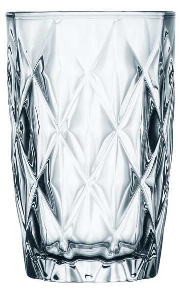 Pahar long drink 380ml, transparent, Diamond