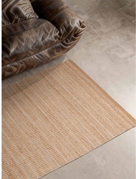 Covor tip traversă în culoare naturală reversibil/țesut manual din amestec de iută 80x200 cm Birka – Villeroy&Boch
