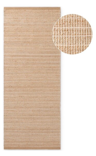 Covor tip traversă în culoare naturală reversibil/țesut manual din amestec de iută 80x200 cm Birka – Villeroy&Boch