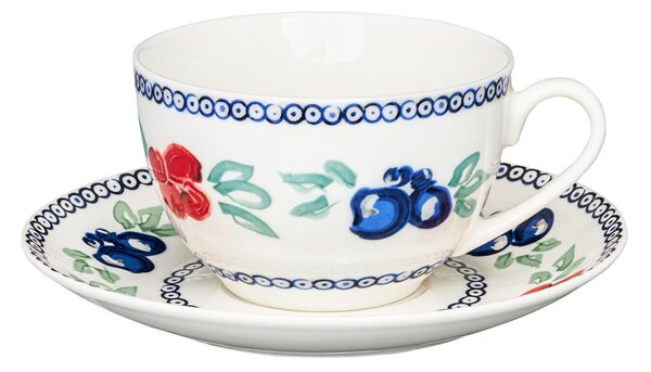 Set servire ceai sau cafea, 12 piese, 6 persoane, Kalina
