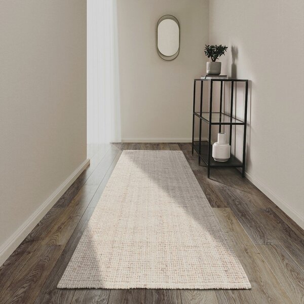 Covor tip traversă alb reversibil/țesut manual din iută 80x200 cm Rosalie – Villeroy&Boch