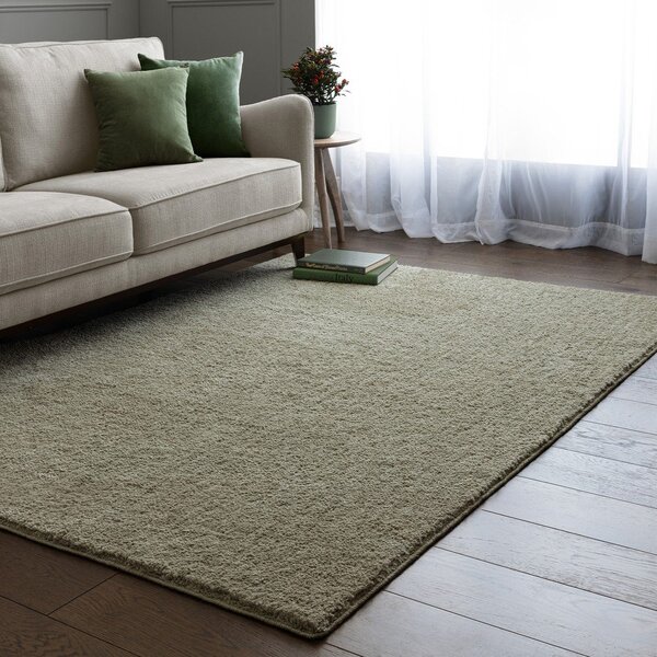 Covor verde lavabil 80x150 cm Super Snug – Asiatic Carpets