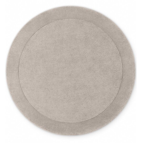 Covor gri țesut manual rotund din amestesc de lână ø 150 cm Kivi – Villeroy&Boch