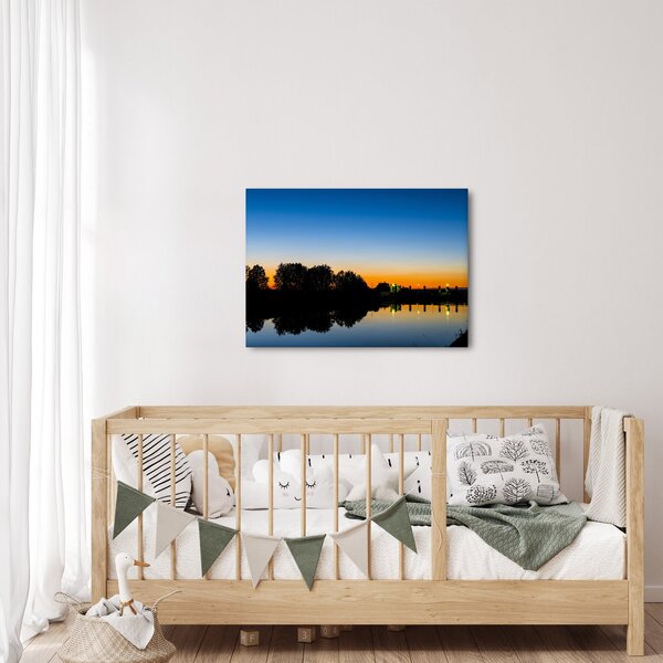 Tablou cu apus de soare (70x50 cm)