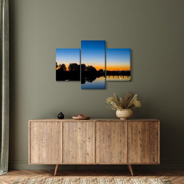 Tablou cu apus de soare (90x60 cm)