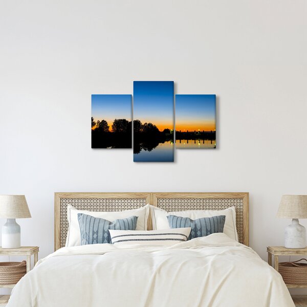 Tablou cu apus de soare (90x60 cm)