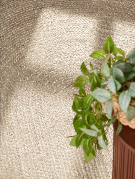 Covor crem reversibil/țesut manual din iută 160x230 cm Braided – Hanse Home