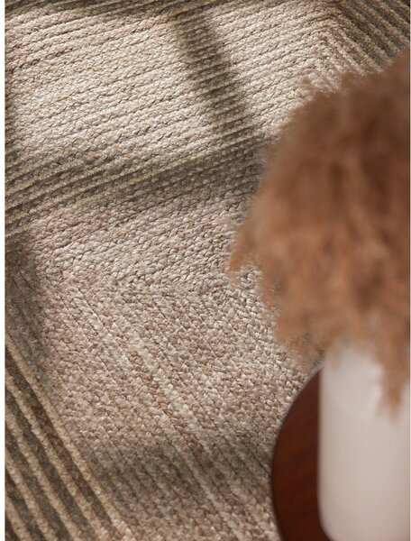 Covor în culoare naturală deschisă/în culoare naturală închisă reversibil/țesut manual din iută 120x170 cm Juno – Hanse Home