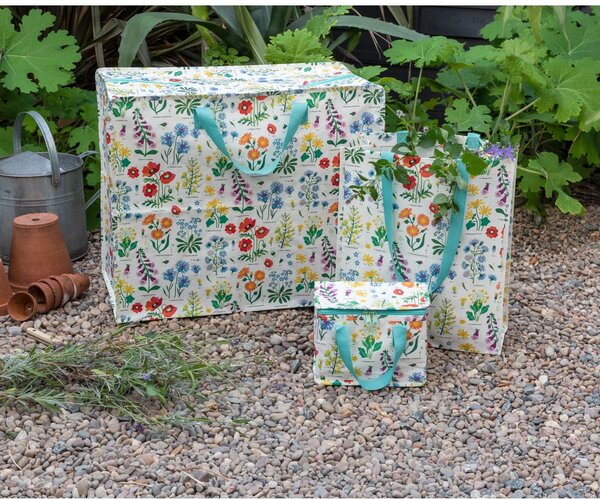 Cutie de depozitare pentru haine din plastic reciclat 58x28x48 cm Wild Flowers – Rex London