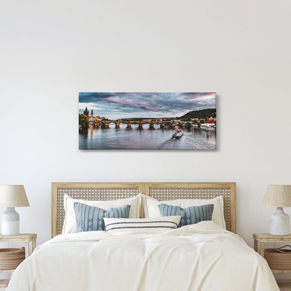 Tablou cu Vltava (120x50 cm)