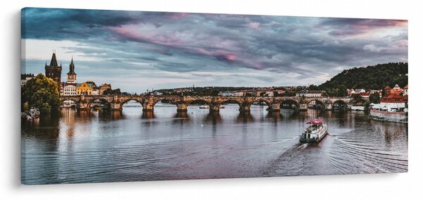 Tablou cu Vltava (120x50 cm)