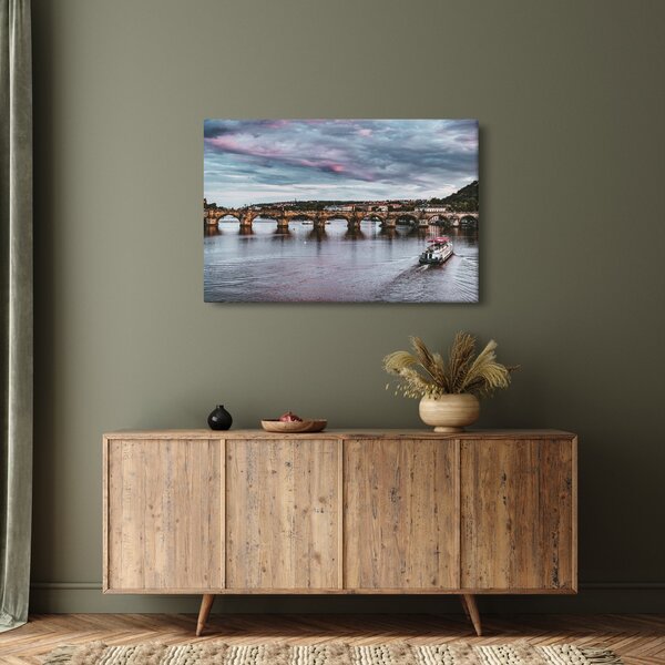 Tablou cu Vltava (90x60 cm)