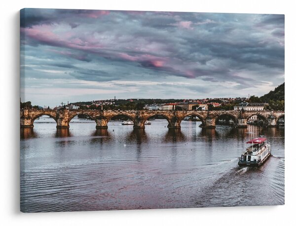 Tablou cu Vltava (70x50 cm)