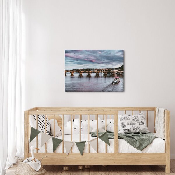 Tablou cu Vltava (70x50 cm)