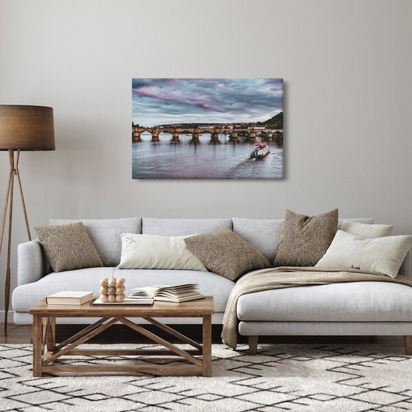 Tablou cu Vltava (90x60 cm)