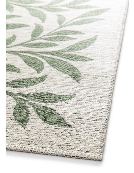 Covor pentru exterior și interior verde/crem 80x150 cm Lua – Universal