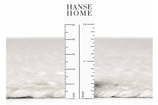 Covor tip traversă crem reversibil/țesut manual din iută 80x200 cm Juno – Hanse Home