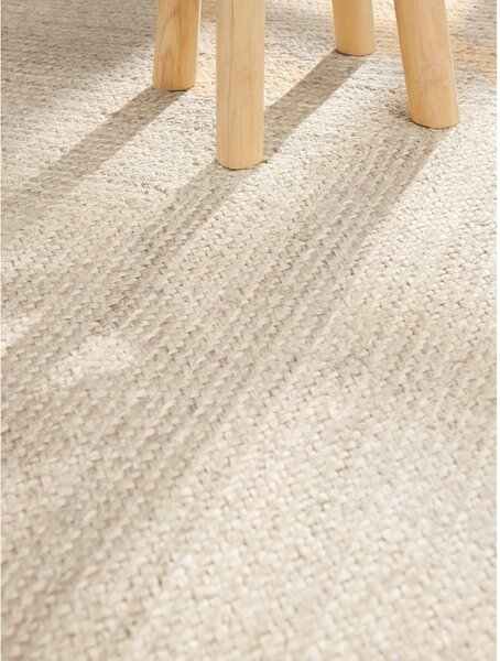 Covor crem reversibil/țesut manual din iută 80x150 cm Juno – Hanse Home