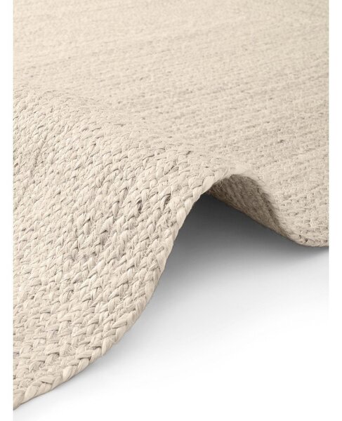 Covor crem reversibil/țesut manual din iută 80x150 cm Juno – Hanse Home