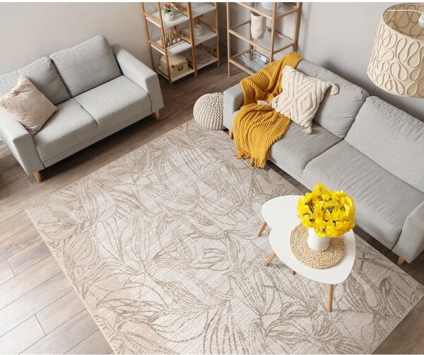 Covor bej 80x150 cm Floares – FD
