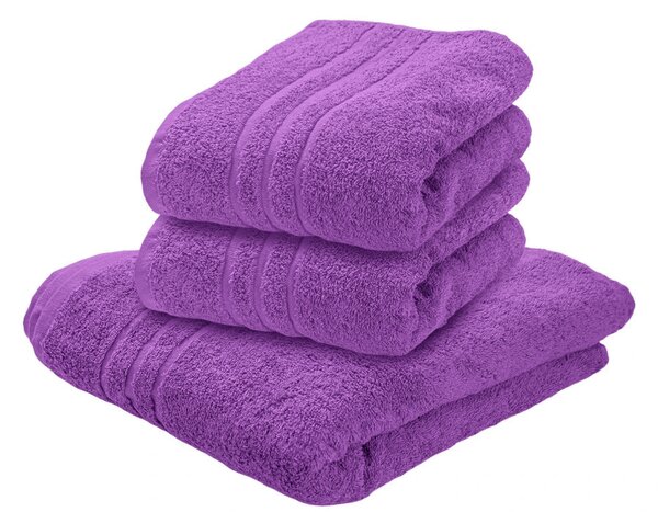 Prosop CONFORT Maxi 100x180 cm mov, 100% bumbac
