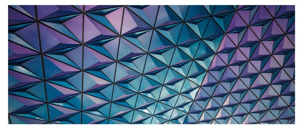 Tablou - structură colorată (120x50 cm)