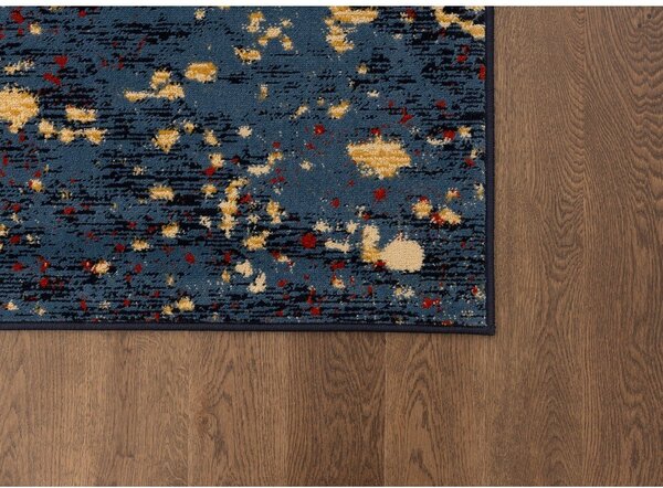 Covor albastru închis 50x70 cm Tonio – FD